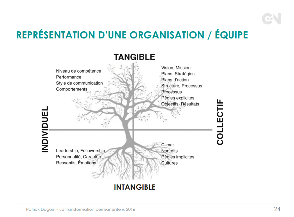 transformation des organisations enjeux implicites