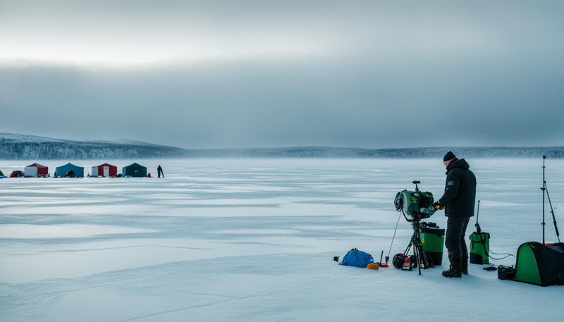 Learn about ice fishing gambling